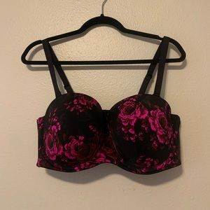 TORRID Floral Convertible Bra Size 40D✨super cute